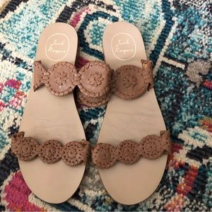 Jack Rogers tan sandal